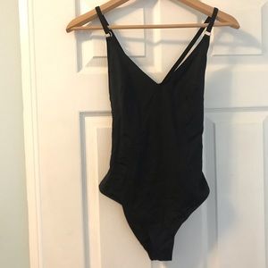 H&M Black One-piece Swimsuit NWT